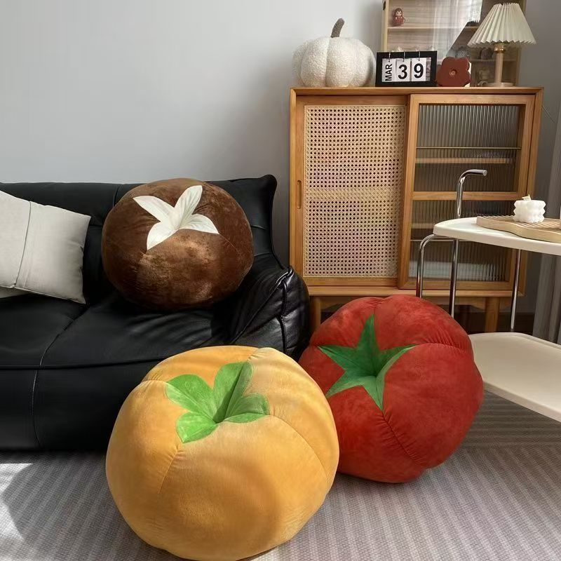 Cartoon Fruit Plush Cushion Pillow